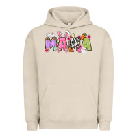 Pigment French Oak Easter mama Urban Hoodie - OliviaCreatesArt
