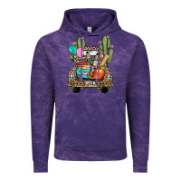 Cloud Purple farm truck,back to school Vintage Hoodie - JahusDesignShop