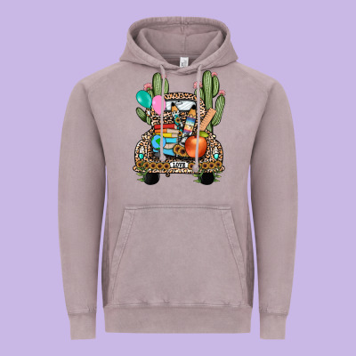 Farm Truck,back To School Vintage Hoodie Designed By Jahusdesignshop