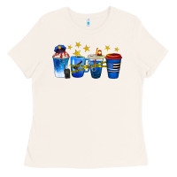 Bone police coffee cups Ladies Tee - texasbilliewilder