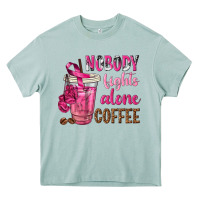 Arona Nobody Fights Alone Coffee Heavy Core Tee - texasbilliewilder