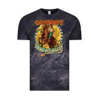 Cloud Black cowboy take me away Vintage Tee - NancyCooperArtShop
