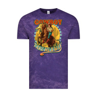 Cloud Purple cowboy take me away Vintage Tee - NancyCooperArtShop