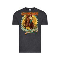 Vintage Black cowboy take me away Vintage Tee - NancyCooperArtShop