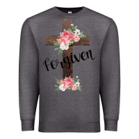 Charcoal Heather Forgiven Premium Sweatshirt - Bettercallsaul
