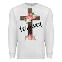 Oatmeal Heather Forgiven Premium Sweatshirt - Bettercallsaul