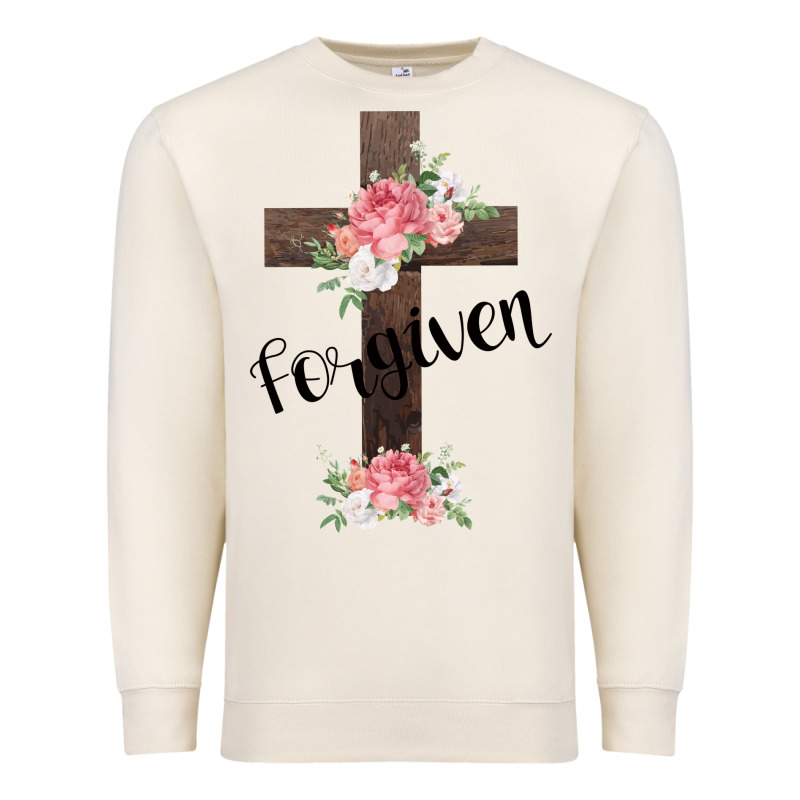 Forgiven Premium Sweatshirt by Bettercallsaul | Teevron