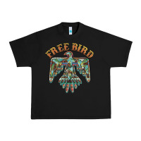 Black free bird feathers thunderbird Urban Heavy Tee - BarkalooDesign