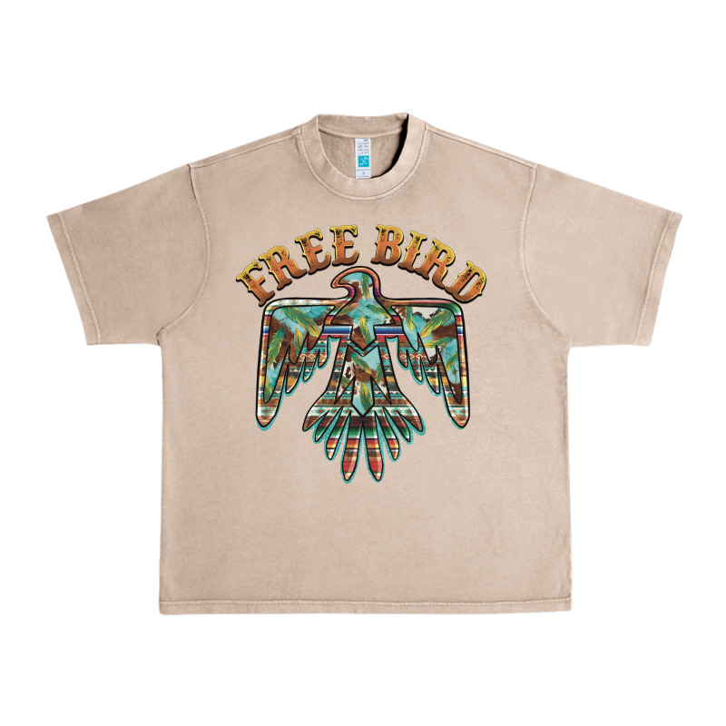 Free Bird Feathers Thunderbird Urban Heavy Tee by BarkalooDesign | Teevron