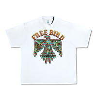 White free bird feathers thunderbird Urban Heavy Tee - BarkalooDesign