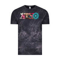 Cloud Black xoxo braunvieh cow Vintage Tee - AdoDesignShop