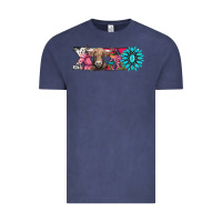 Vintage Denim xoxo braunvieh cow Vintage Tee - AdoDesignShop