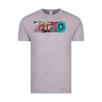 Vintage Zinc xoxo braunvieh cow Vintage Tee - AdoDesignShop