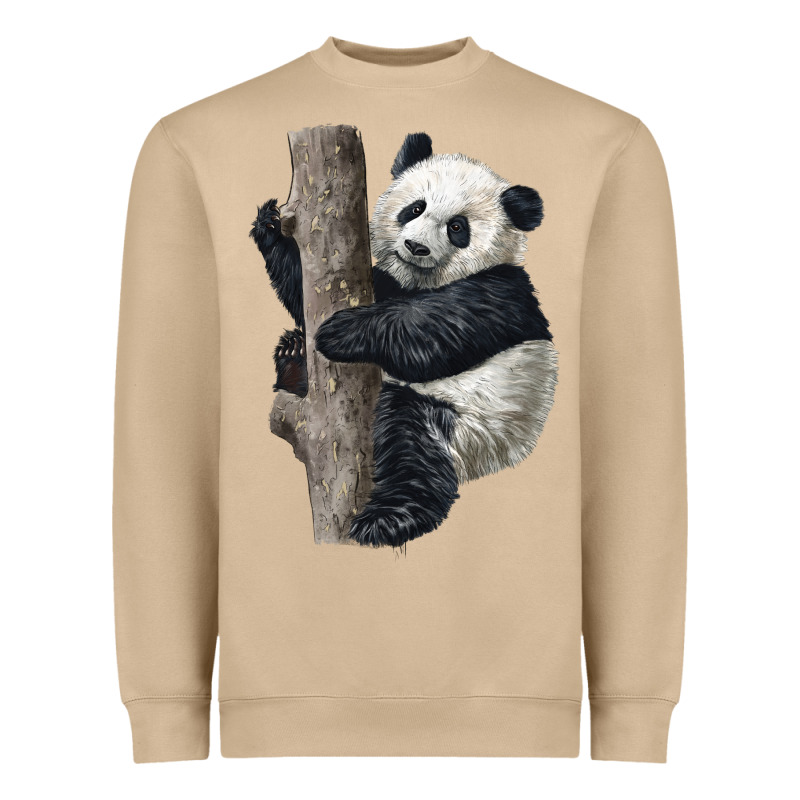 Giant Panda Heavyweight Sweatshirt by LillyAllenDesigns | Teevron