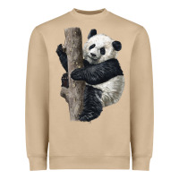 Mushroom Giant Panda Heavyweight Sweatshirt - LillyAllenDesigns