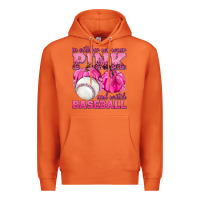 Carrot In October We Wear Pink and Watch Baseball Premium Hoodie - texasbilliewilder