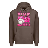 Coffee In October We Wear Pink and Watch Baseball Premium Hoodie - texasbilliewilder