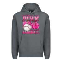 Rock In October We Wear Pink and Watch Baseball Premium Hoodie - texasbilliewilder