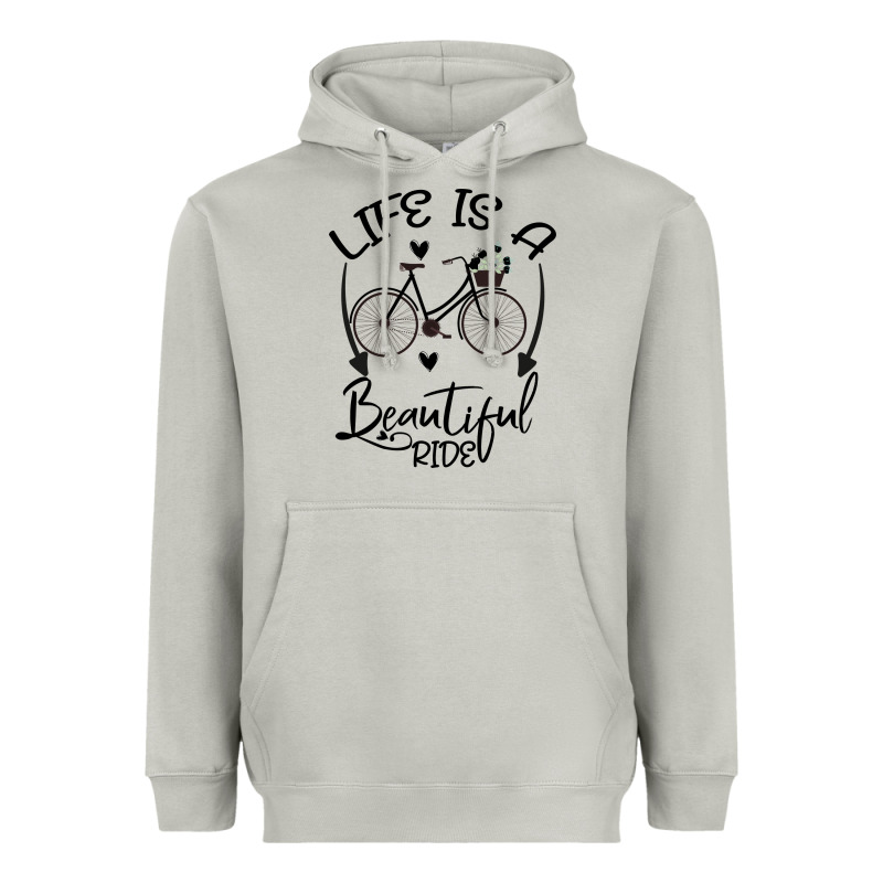 Life Is A Beautiful Ride Heavyweight Hoodie by Bettercallsaul | Teevron