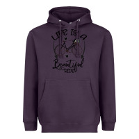 Plum Life is a beautiful ride Heavyweight Hoodie - Bettercallsaul