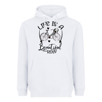 White Life is a beautiful ride Heavyweight Hoodie - Bettercallsaul