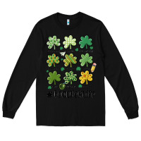 Black teacher st.patrick's Long Sleeve Tee - MaliasSmallBusiness