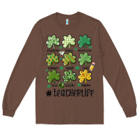 Chestnut teacher st.patrick's Long Sleeve Tee - MaliasSmallBusiness