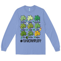 Colony Blue teacher st.patrick's Long Sleeve Tee - MaliasSmallBusiness