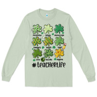 Matcha teacher st.patrick's Long Sleeve Tee - MaliasSmallBusiness