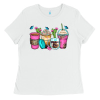 White mother's day coffee cups Ladies Tee - Zillion Design Studio