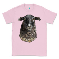 Bubblegum Pink dorper sheep head Classic Tee - LillyAllenDesigns