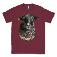 Burgundy dorper sheep head Classic Tee - LillyAllenDesigns