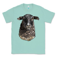 Seafoam dorper sheep head Classic Tee - LillyAllenDesigns