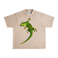 French Oak Green Lizard Illustrations Urban Heavy Tee - LillyAllenDesigns
