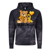 Cloud Black childhood cancer and cancer ribbon Vintage Hoodie - AdoDesignShop