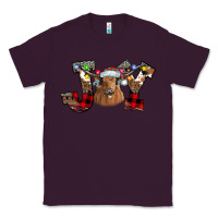 Plum Joy Longhorn Classic Tee - CowhideDigitalArt