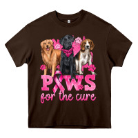Paws For The Cure Heavy Core Tee | Teevron