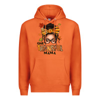 Carrot one thankful mama afro messy bun Premium Hoodie - texasbilliewilder