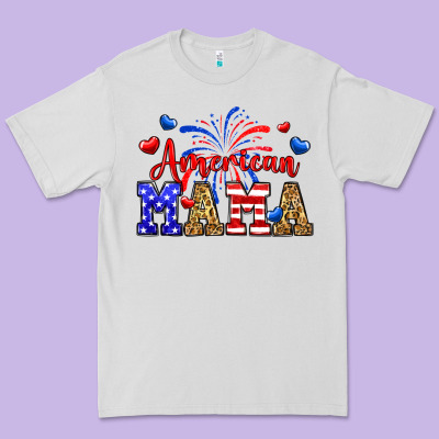 American Mama Premium Tee Designed By Neo Western