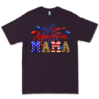 Plum American mama Premium Tee - Neo Western
