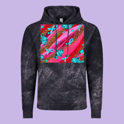 Cancer Boxing Gloves And Cancer Ribbon Vintage Hoodie Designed By Adodesignshop