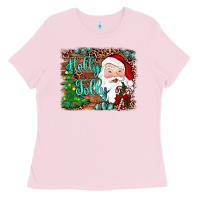 Bubblegum Pink holly jolly Ladies Tee - JahusDesignShop