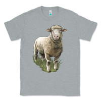 Heather Grey dorset sheep Classic Tee - LillyAllenDesigns