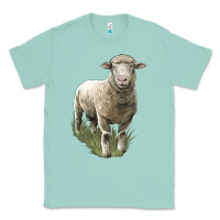 Seafoam dorset sheep Classic Tee - LillyAllenDesigns