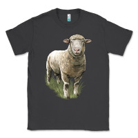Smoke dorset sheep Classic Tee - LillyAllenDesigns