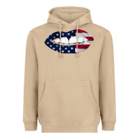 Mushroom Lips American Flag Heavyweight Hoodie - Bettercallsaul