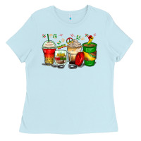 Baby Blue juneteenth coffee cups Ladies Tee - Zillion Design Studio