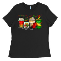 Black juneteenth coffee cups Ladies Tee - Zillion Design Studio
