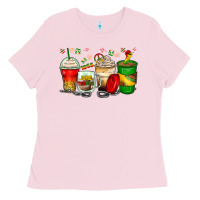 Bubblegum Pink juneteenth coffee cups Ladies Tee - Zillion Design Studio