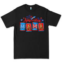 Black American mama Premium Tee - Neo Western